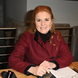 Sarah Ferguson presenta su novela en Roma