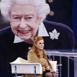 Sarah Ferguson en el programa 'Porta a Porta'