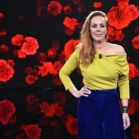 Rocío Carrasco en el plató del programa 'El último viaje de Rocío'