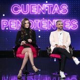 Adara y Miguel Frigenti durante la gala 15 de 'Secret Story'