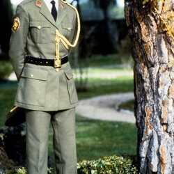 El Rey Felipe a los 17 años en la Academia Militar de Zaragoza