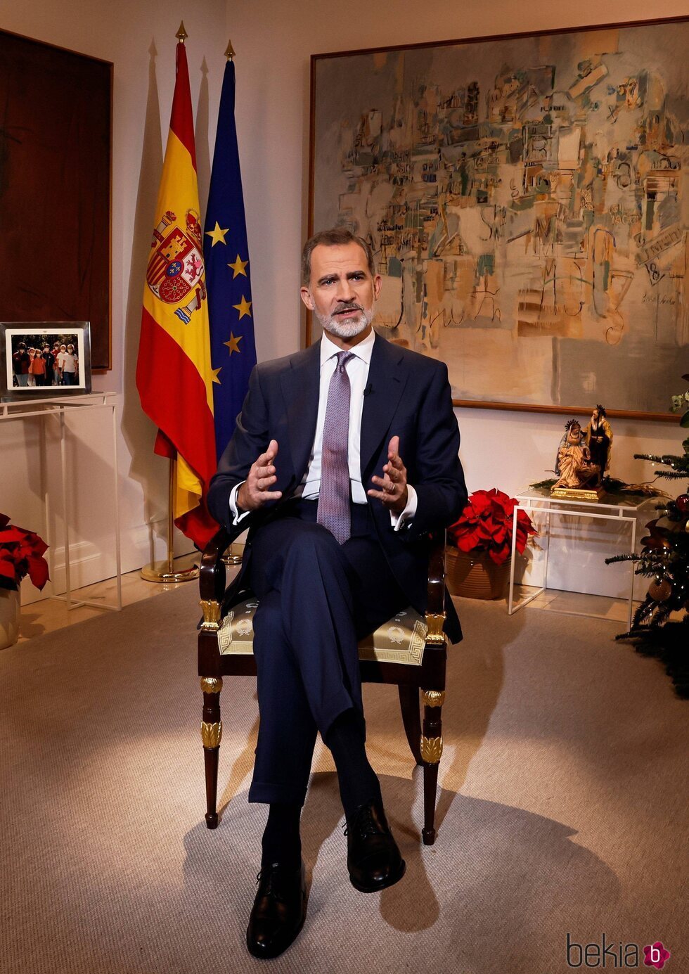 El Rey Felipe en su discurso de Navidad 2021