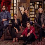 Los coaches de 'La Voz Senior' con Eva González