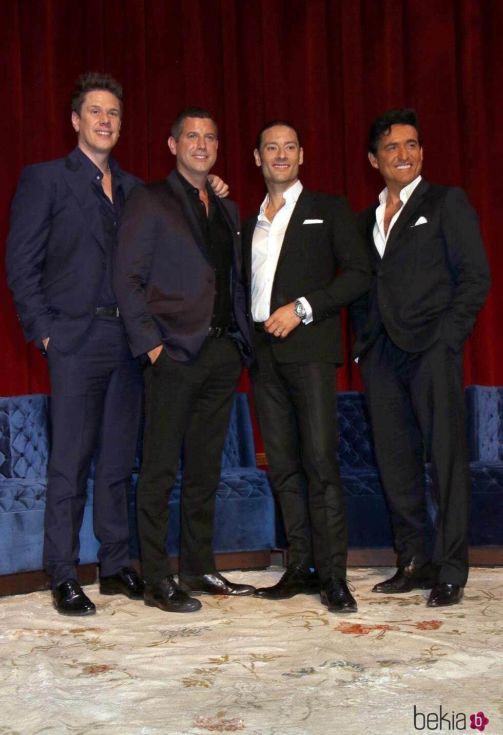 Il Divo durante una presentación en Las Vegas