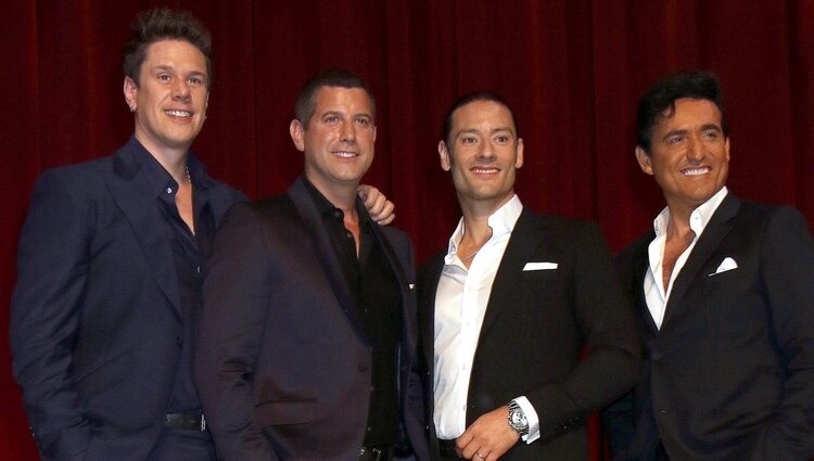 Il Divo durante una presentación en Las Vegas