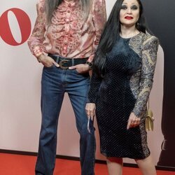 Mario Vaquerizo y Alaska en la presentación de 'Raphaelismo'