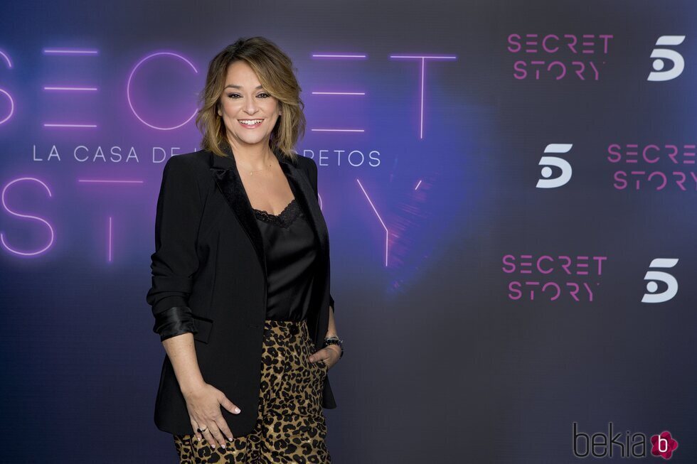 Toñi Moreno en la presentación de 'Secret Story 2'