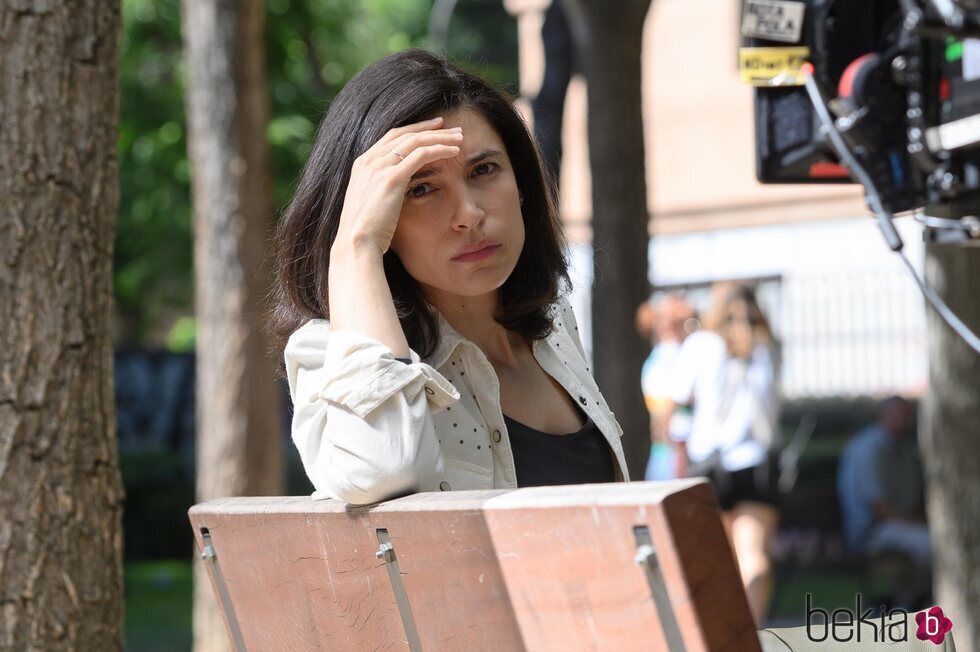 Irene Visedo en un fotograma de 'Cuéntame'