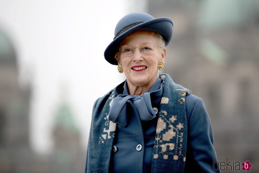 Margarita de Dinamarca en el Humboldt Forum de Berlín en su Visita de Estado a Alemania