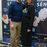 Dani Muriel y Candela Serrat en el estreno de la obra de teatro de Jorge Javier Vázquez 'Desmontando a Séneca'