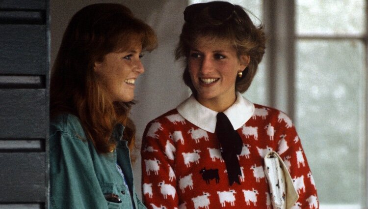 Sarah Ferguson y Lady Di