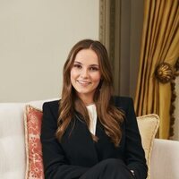 Ingrid Alexandra de Noruega en su despacho del Palacio Real de Oslo