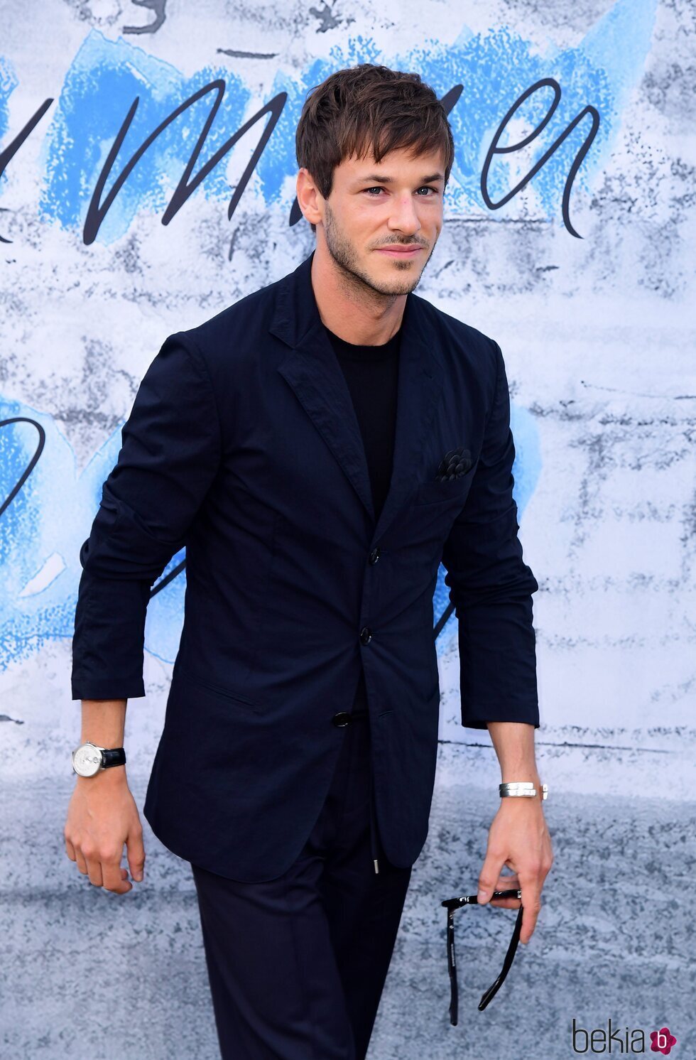 Gaspard Ulliel en una fiesta en 2019