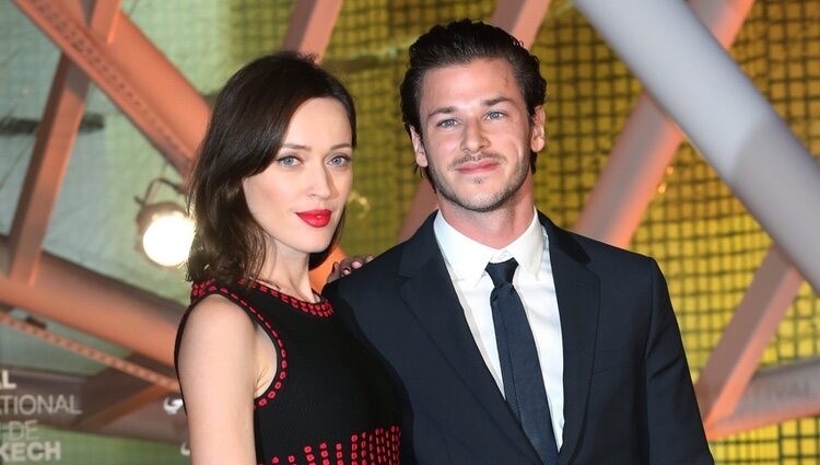 Gaspard Ulliel y Gaëlle Pietri en el Festival de Cine Internacional de Marrakech 2014