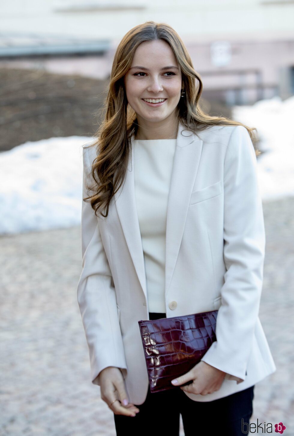 Ingrid Alexandra de Noruega en su visita a los tres poderes del Estado por su 18 cumpleaños