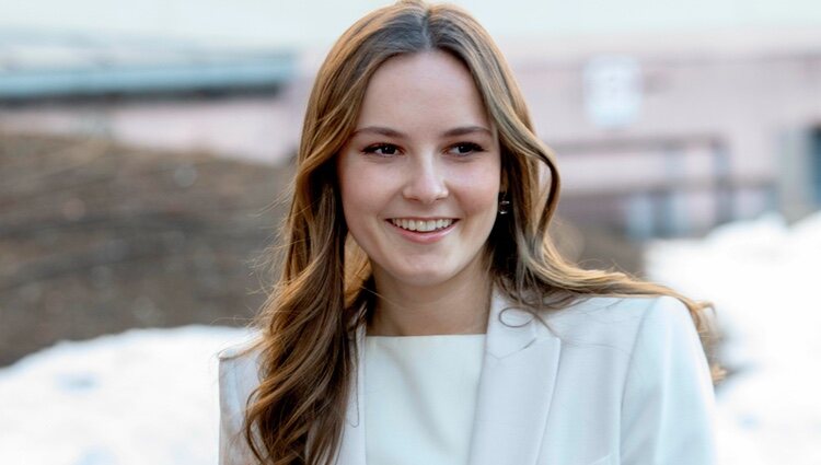 Ingrid Alexandra de Noruega en su visita a los tres poderes del Estado por su 18 cumpleaños