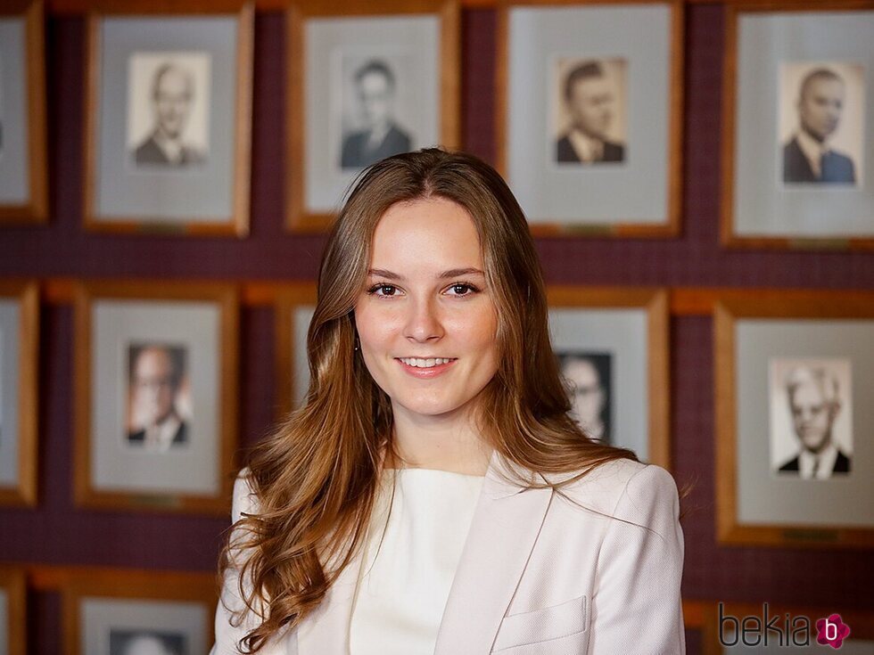 Ingrid Alexandra de Noruega en su visita al Tribunal Supremo de Noruega por su 18 cumpleaños