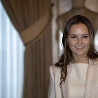 Ingrid Alexandra de Noruega en su visita a los tres poderes del Estado por su mayoría de edad