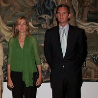 La Infanta Cristina e Iñaki Urdangarin en la recepción a las autoridades de Baleares 2008