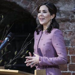 Mary de Dinamarca en su discurso en la inauguración de la exposición 'Mary y las Princesas Herederas'