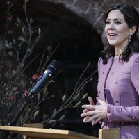 Mary de Dinamarca en su discurso en la inauguración de la exposición 'Mary y las Princesas Herederas'