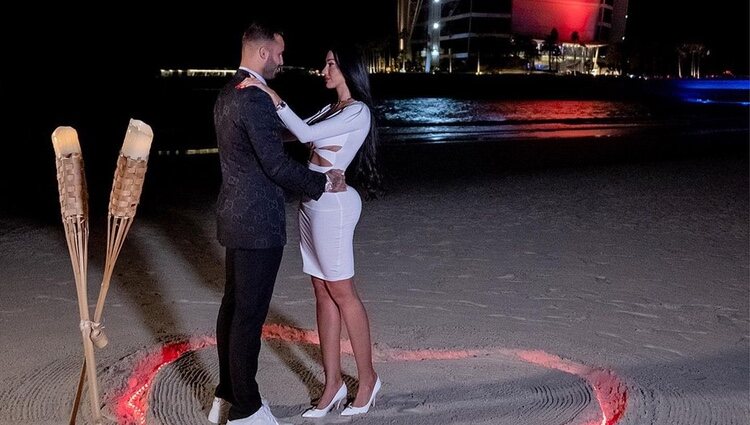 Jesé Rodríguez y Aurah Ruiz se comprometen en Dubai