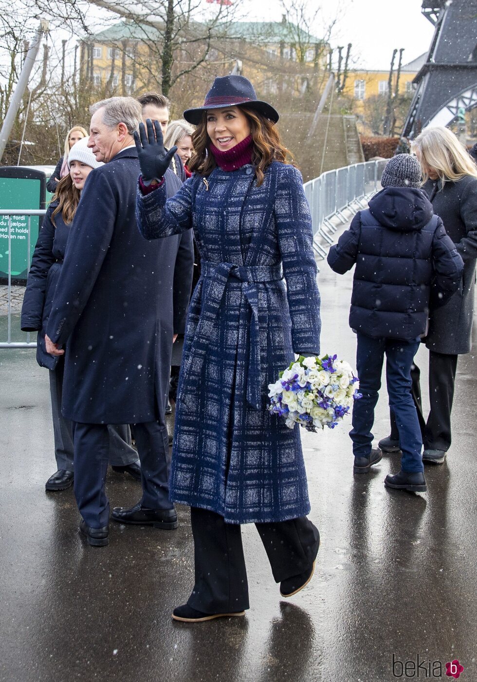 Mary de Dinamarca en la inauguración del Mary's Australian Garden en el zoo de Copenhague