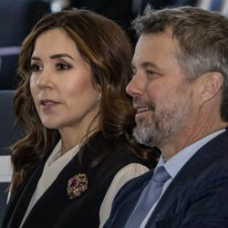 Federico y Mary de Dinamarca en la inauguración del Crown Princess Mary Center por el 50 cumpleaños de Mary de Dinamarca