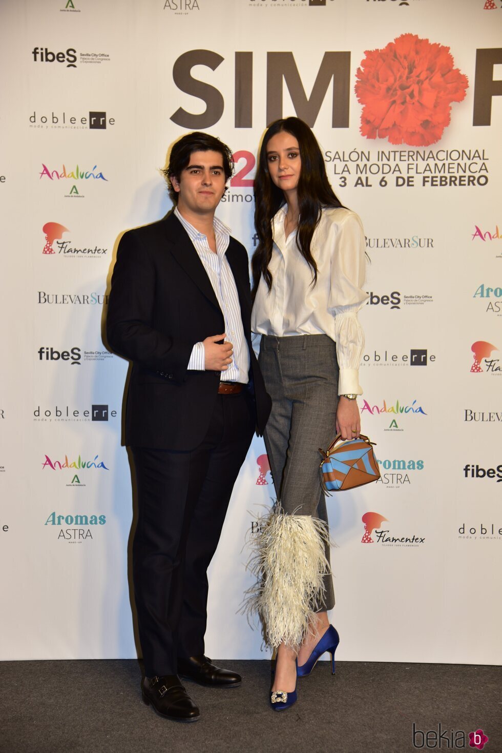 Victoria Federica y Jorge Bárcenas en el SIMOF 2022