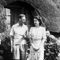 El Rey Jorge VI y la Reina Isabel en Sudáfrica en 1947