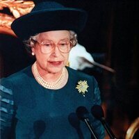 La Reina Isabel en el discurso en el que habló del Annus Horribilis de la Familia Real Británica en 1992