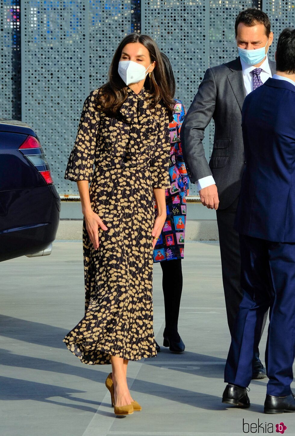 La Reina Letizia en su visita al Centro de Protonterapia Quirónsalud