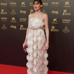 Marta Nieto en la alfombra roja de los Premios Goya 2022