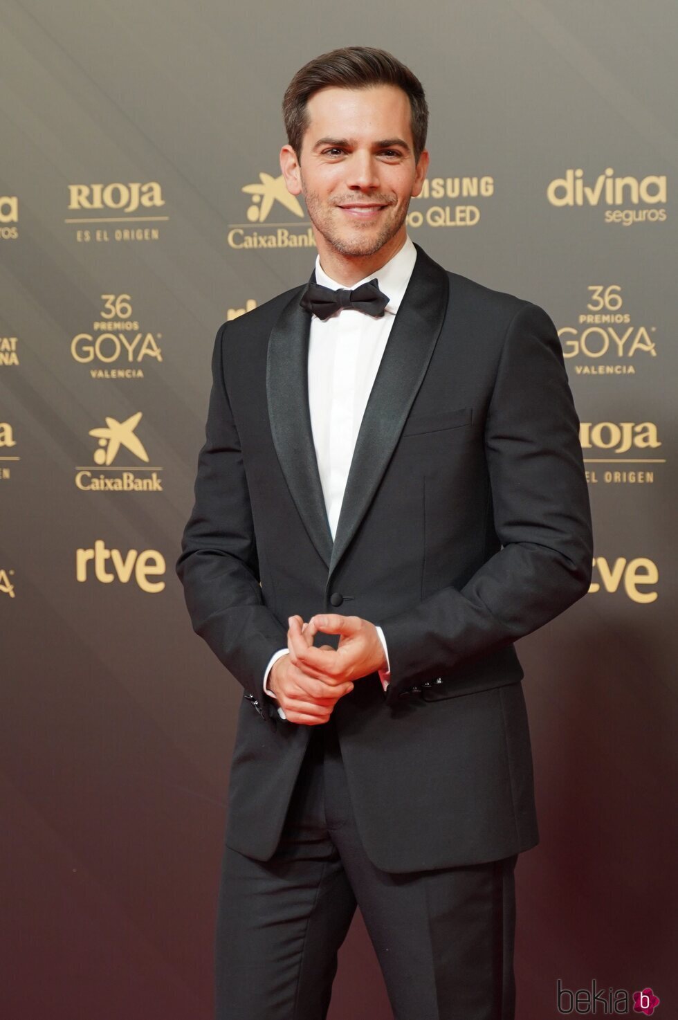 Marc Clotet en la alfombra roja de los Premios Goya 2022