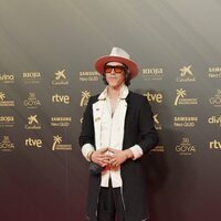 Óscar Jaenada en la alfombra roja de los Premios Goya 2022