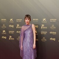 Almudena Amor en la alfombra roja de los Premios Goya 2022