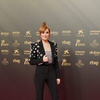 Nathalie Poza en la alfombra roja de los Premios Goya 2022