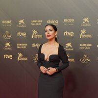 Inma Cuesta en la alfombra roja de los Premios Goya 2022