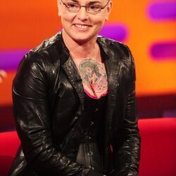 Sinead O'Connor durante una entrevista