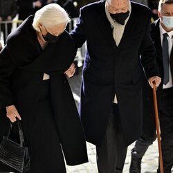 Alberto y Paola de Bélgica en el homenaje a los miembros fallecidos de la Familia Real Belga