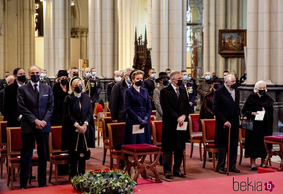 La Familia Real Belga en el homenaje a los miembros fallecidos de la Familia Real Belga