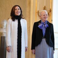 Mary de Dinamarca, Margarita de Dinamarca y Kate Middleton en Amalienborg