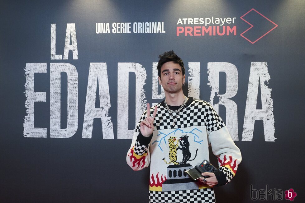 Daniel Arias en la premiere de 'La edad de la ira'