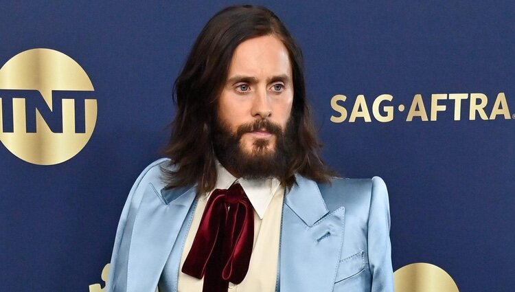 Jared Leto en la alfombra roja de los SAG 2022