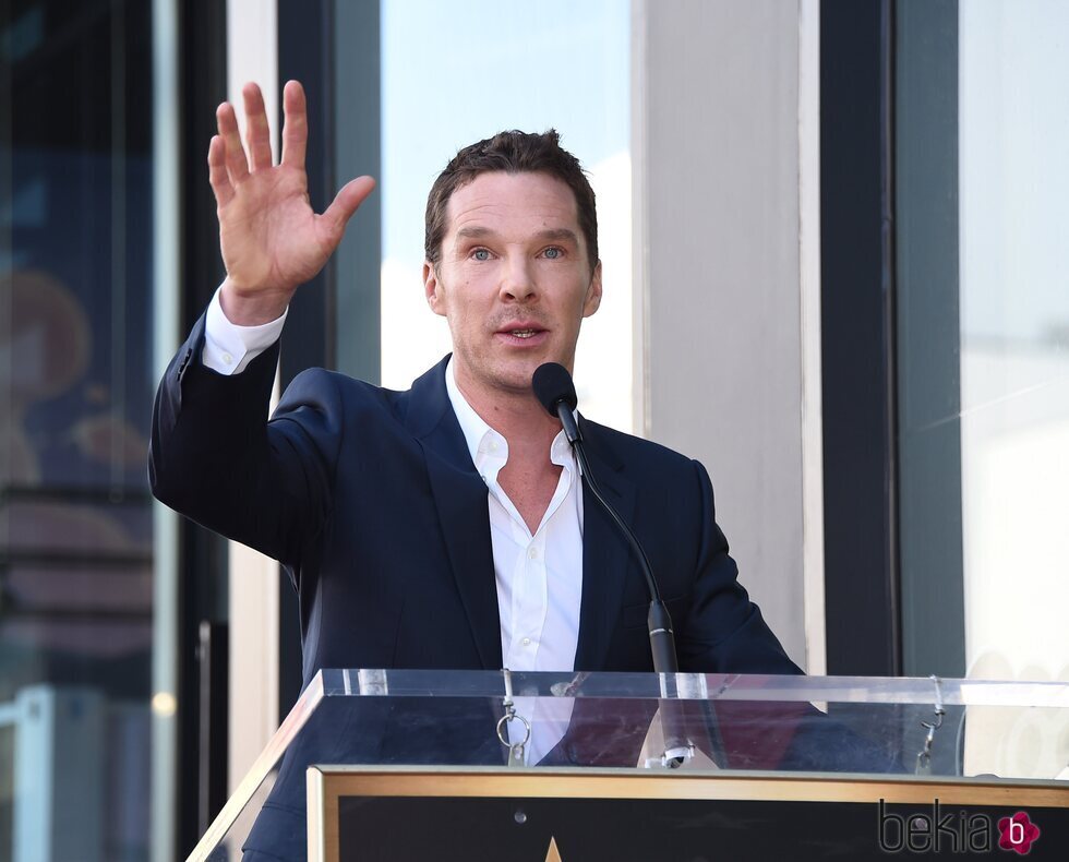 Benedict Cumberbatch recibe su estrella del Paseo de la Fama en Hollywood