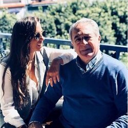 Anabel Pantoja junto a su padre, Bernardo Pantoja