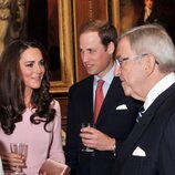 Constantino de Grecia y el Príncipe Guillermo y Kate Middleton en el almuerzo por el Jubileo de Diamante de la Reina Isabel