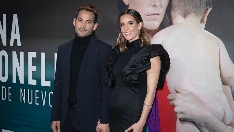 Ona Carbonell y su pareja Pablo Ibáñez en el estreno de su documental