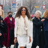 Rosario en el acto de entrega de medallas de las Bellas Artes 2022