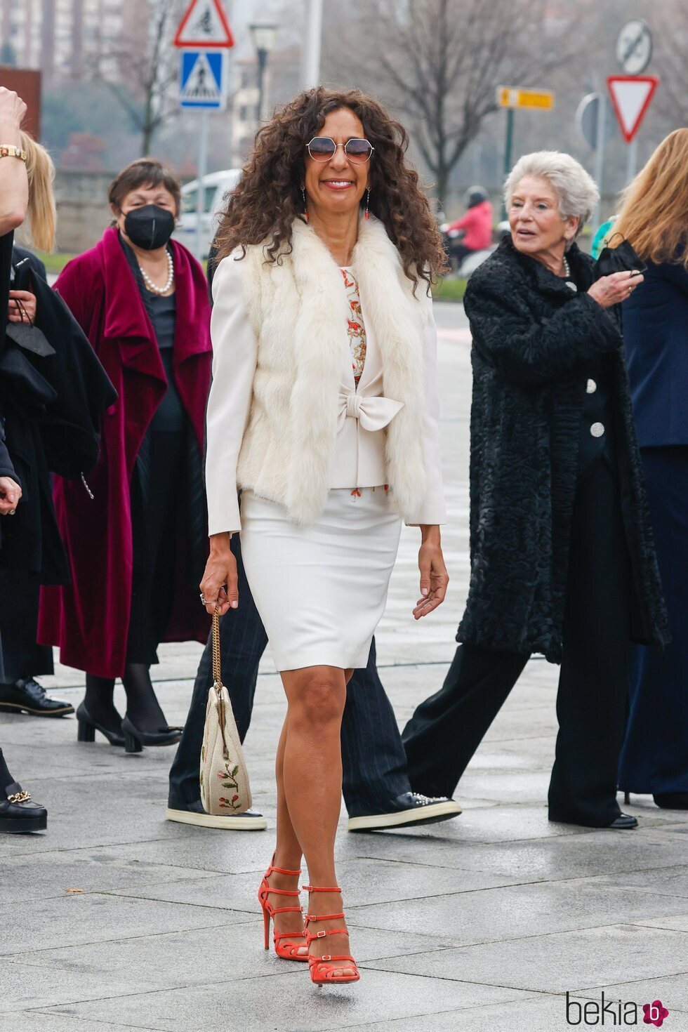 Rosario en el acto de entrega de medallas de las Bellas Artes 2022